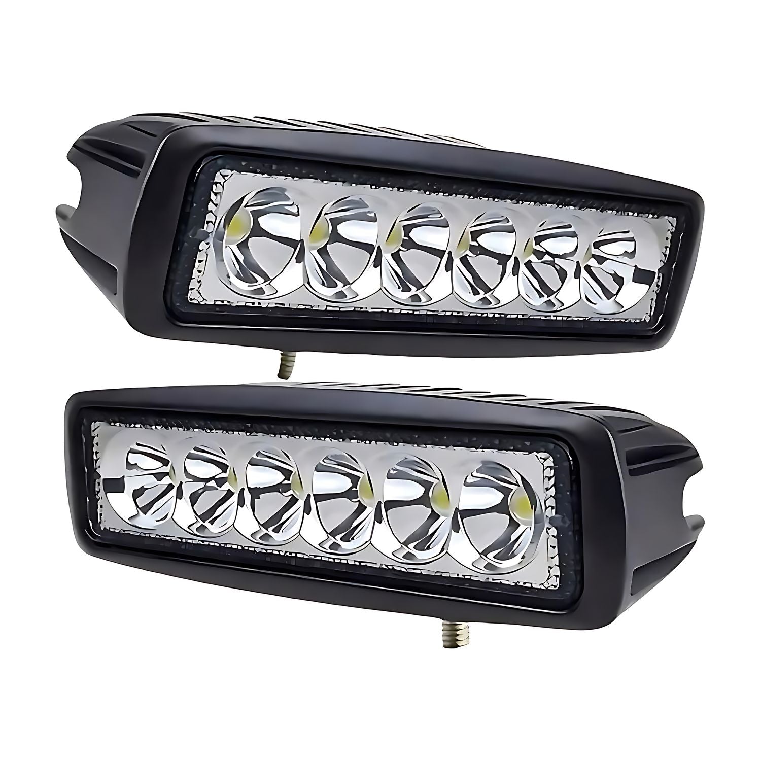 Pack X2 Focos led Auto 18w Neblineros 4x4 Barra Led