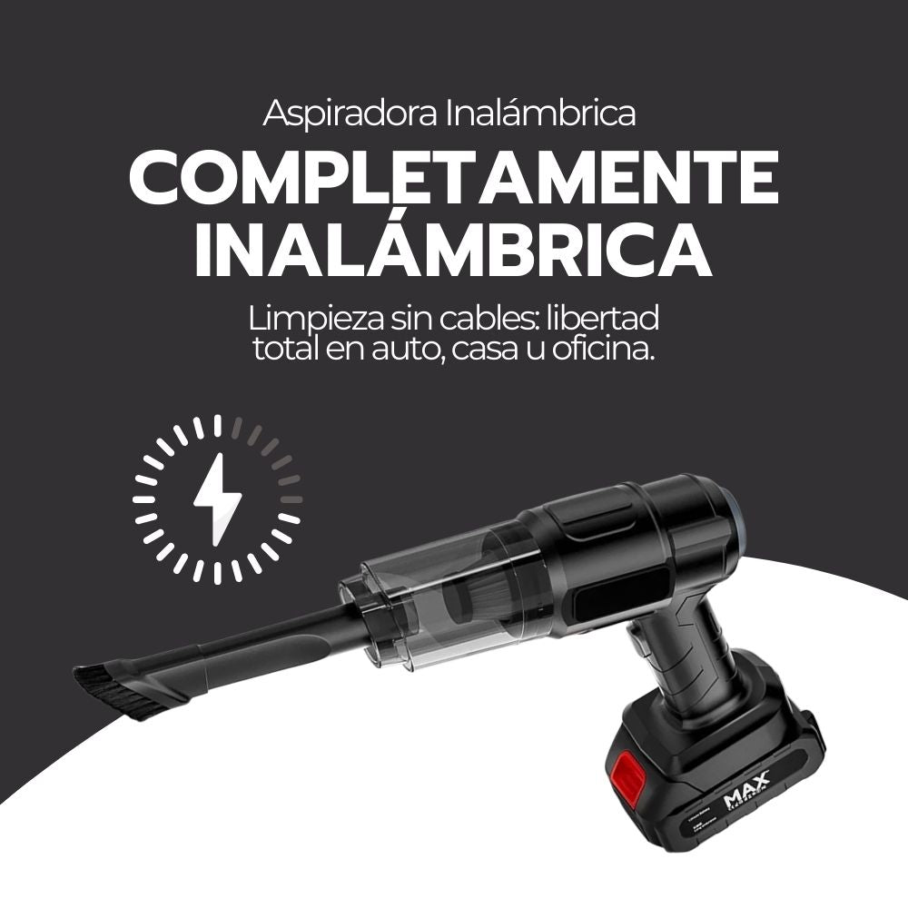 Aspiradora Inalámbrica Portátil Auto Alta Potencia 13000mAh