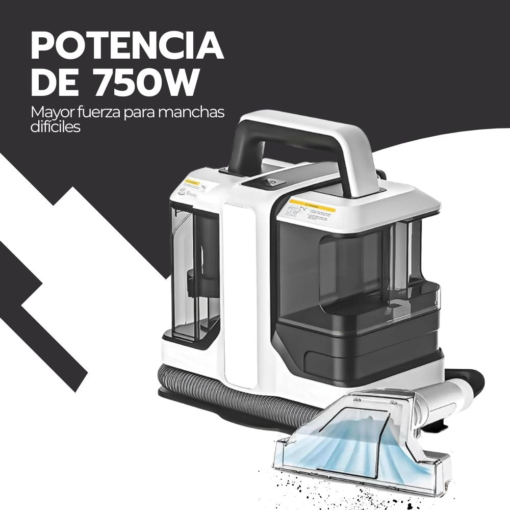 Aspiradora De Agua Lava Alfombras Tapiz Pisos Hogar 750W
