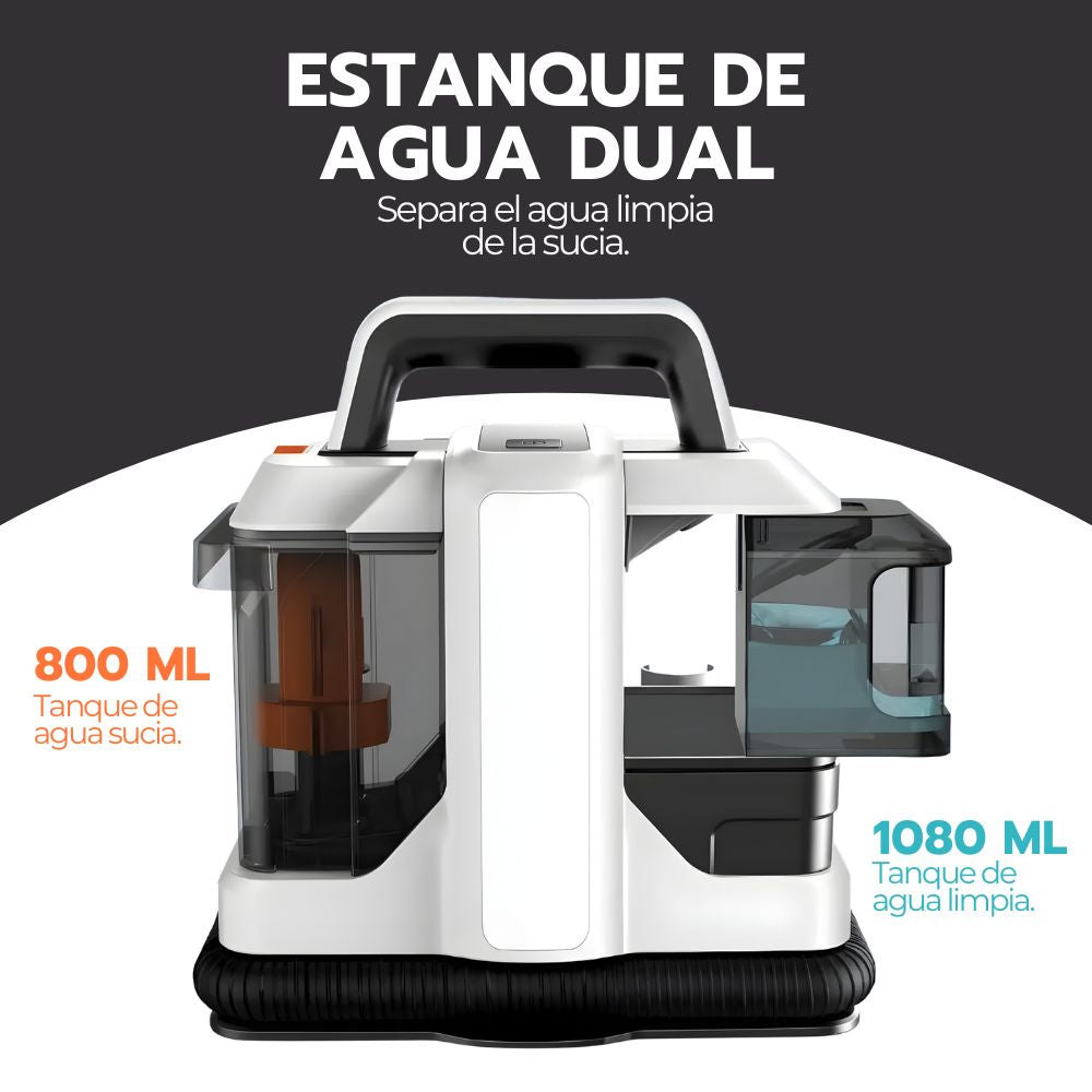 Aspiradora De Agua Lava Alfombras Tapiz Pisos Hogar 750W