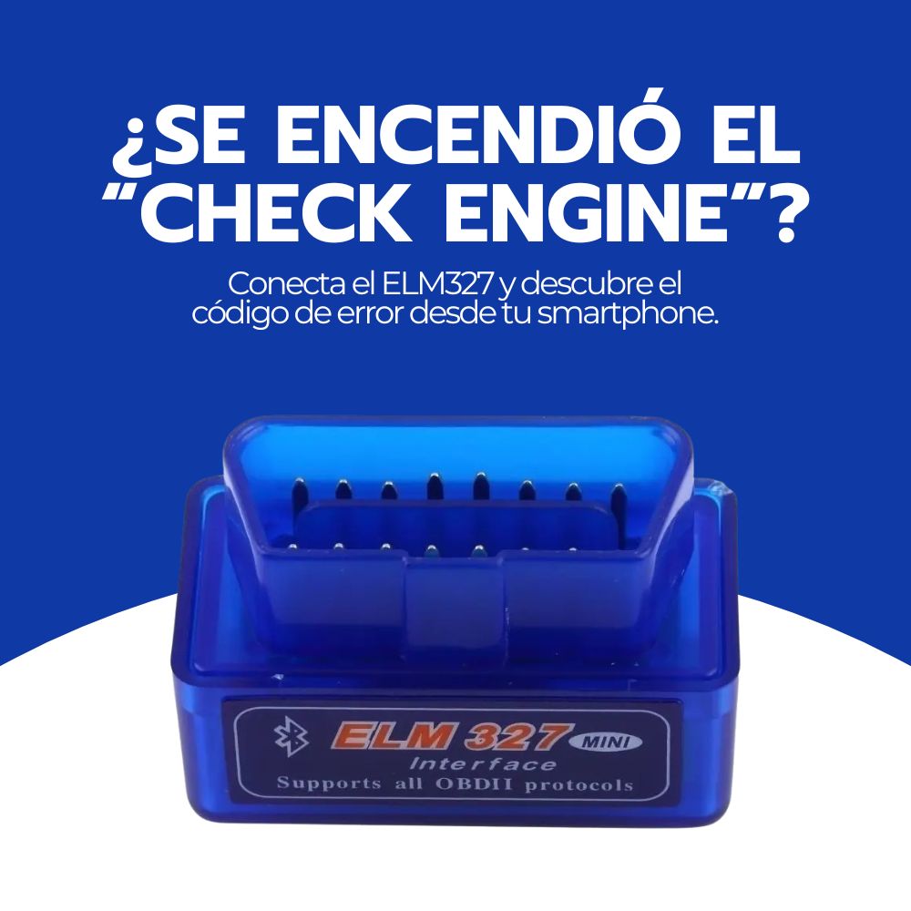 Scanner Automotriz ELM327 Bluetooth OBD2 Diagnóstico Auto