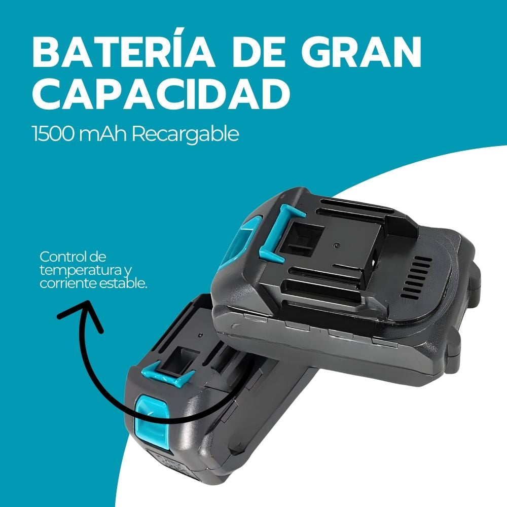 Batería Recargable 48V 1500mAh Ion Litio para Herramientas