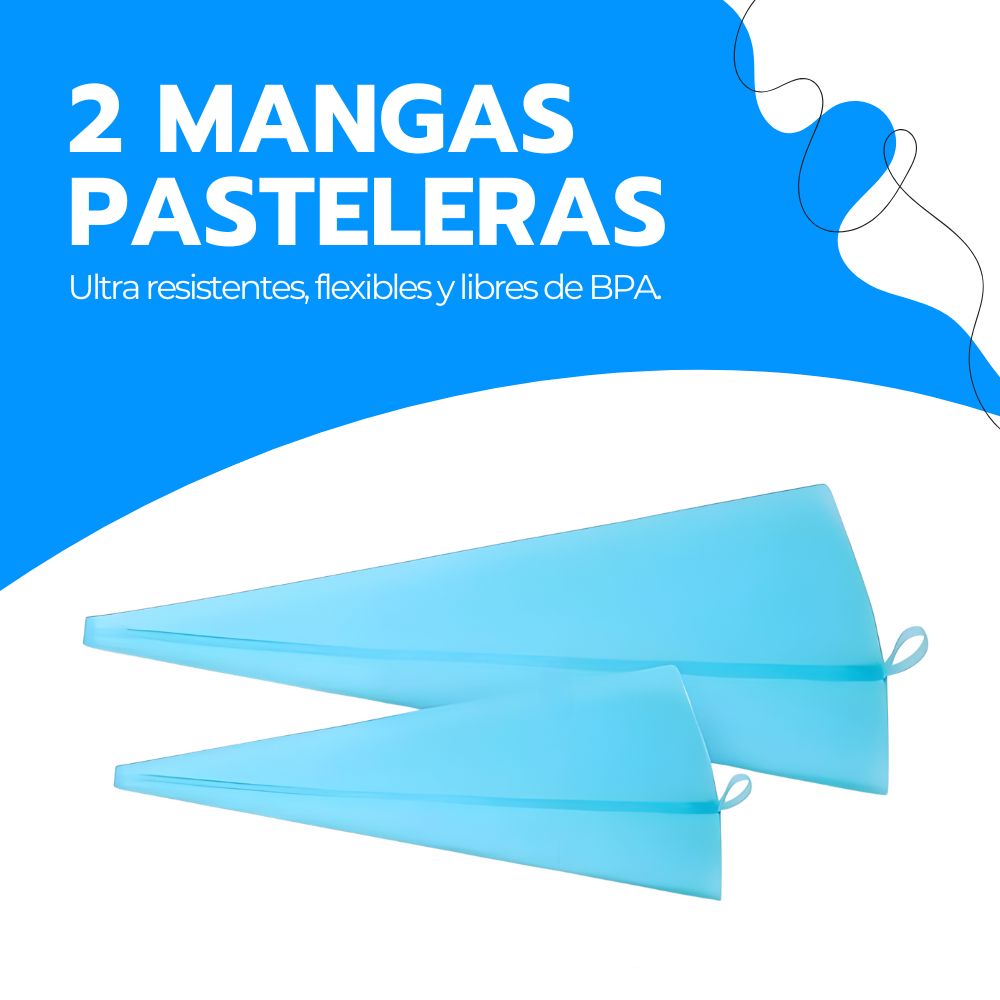 Set Decorador De Pasteles 66 Piezas Boquillas Repostería
