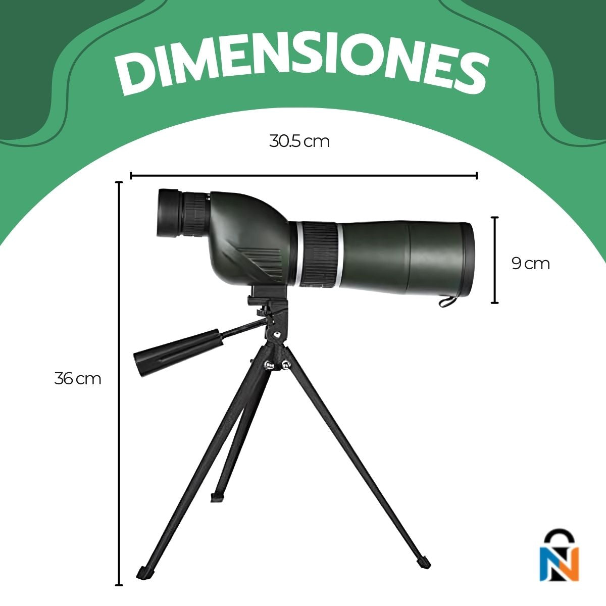 Telescopio Monocular HD Eyebre 20-60x60