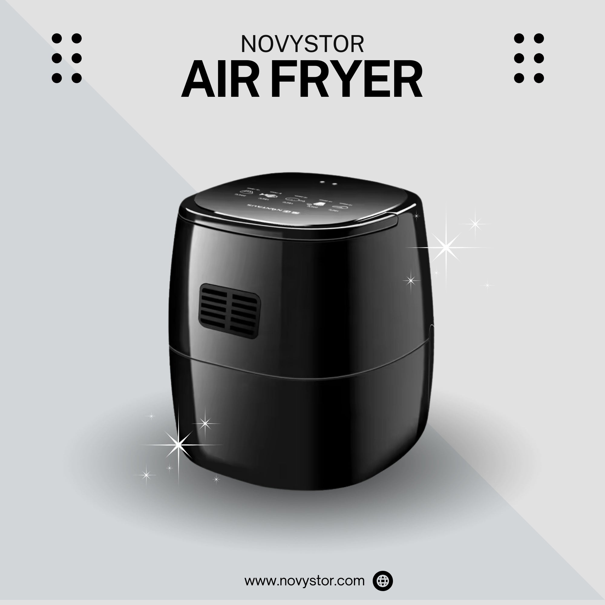 Freidora De Aire Libre Aceite 5.0 L Air Fryer Papas Fritas