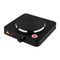 Cocinilla Eléctrica Portátil 1 Plato 155mm Acero Inox Negro