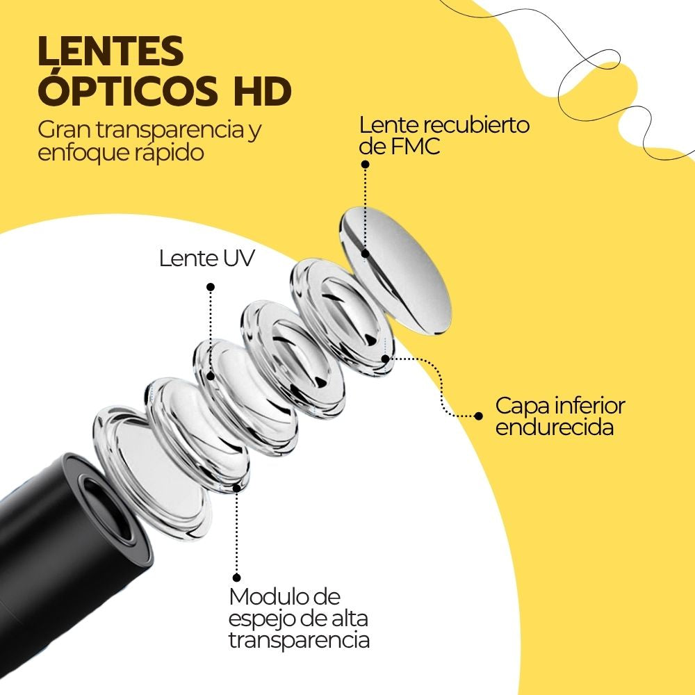 Microscopio Educativo 16000X con Accesorios Amarillo