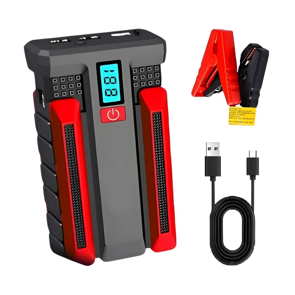 Partidor Batería Auto Arrancador De Emergencia Autos 12v