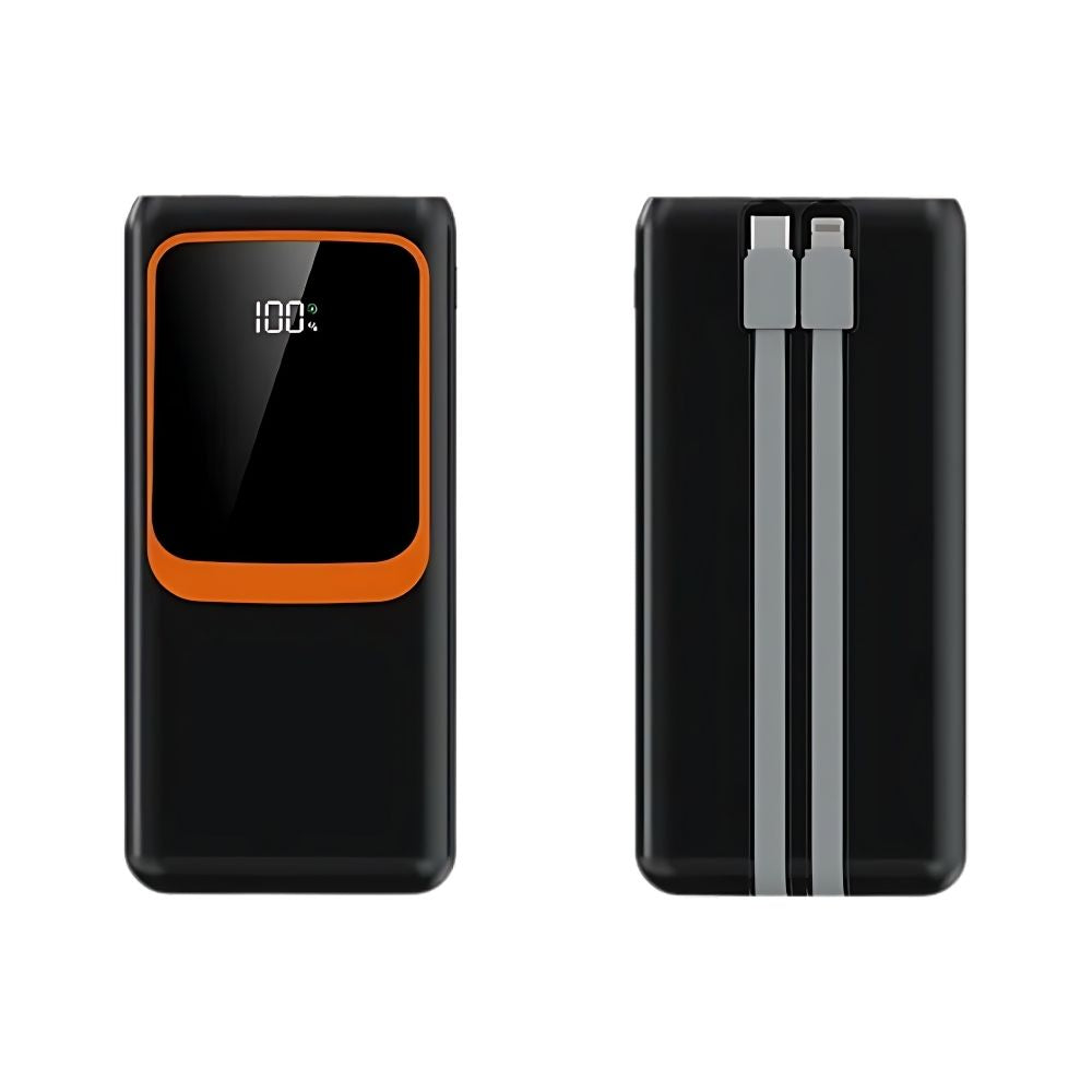 Power Bank 20000 mAh Carga Rápida USB-C con Pantalla LED