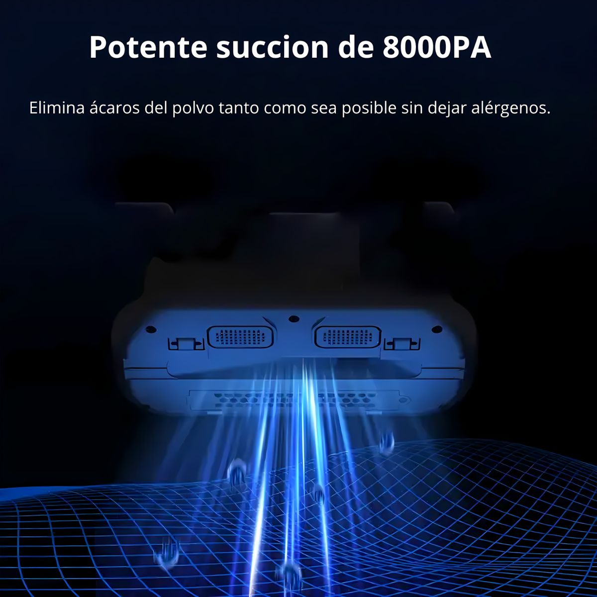 Aspiradora Inalámbrica Eliminadora de Ácaros al Vacío
