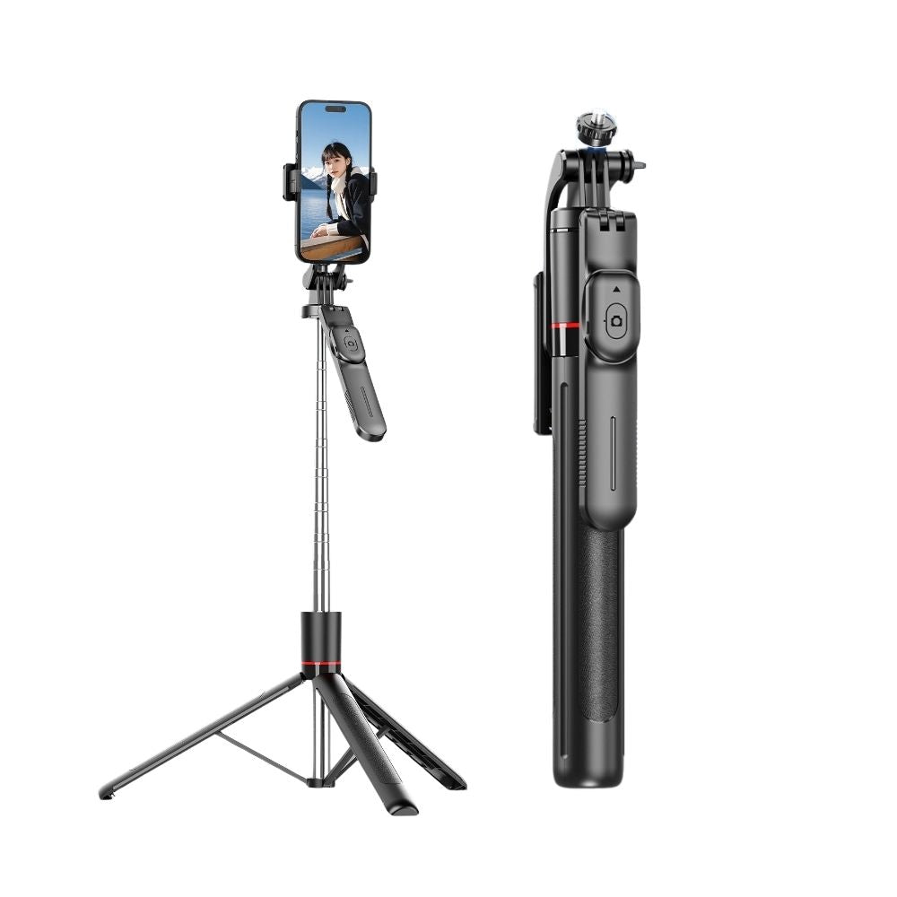 Palo Selfie Extensible Con Trípode y Rotación 360°