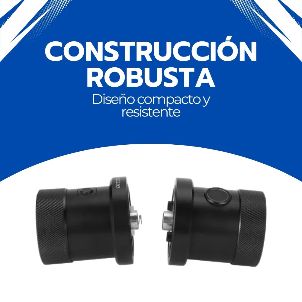Cerradura Digital Inteligente Circular Acero, huella y Clave