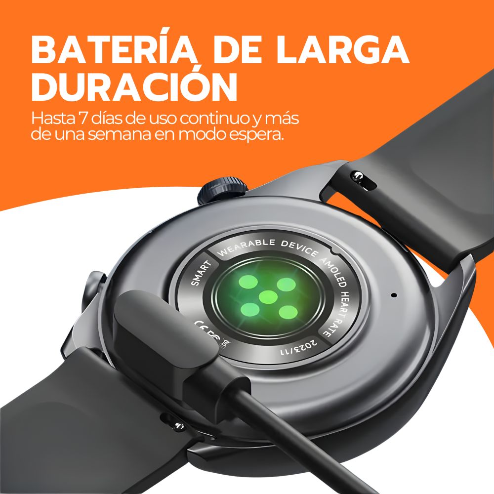 Smartwatch AMOLED 1.43” IP68 Deportivo Bluetooth 5.3