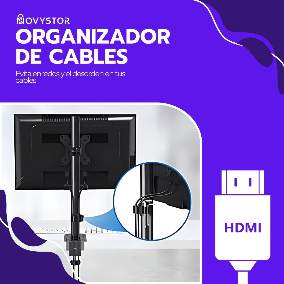 Soporte para TV/Monitor de 13" a 27"