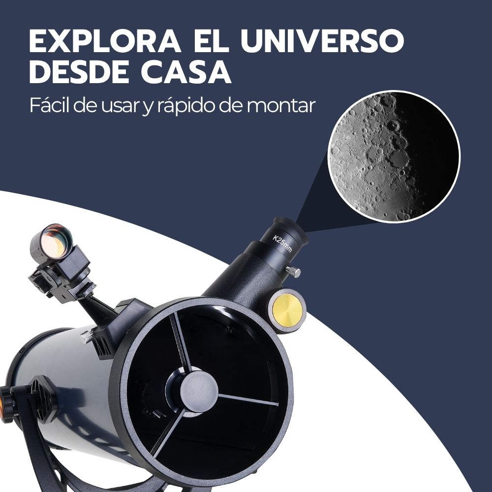 Telescopio Profesional Astronómico 114/1000 Alta Definición