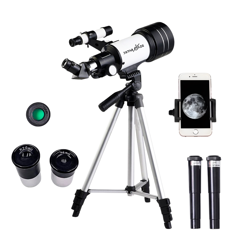 Telescopio Astronómico Profesional Monocular F30070m