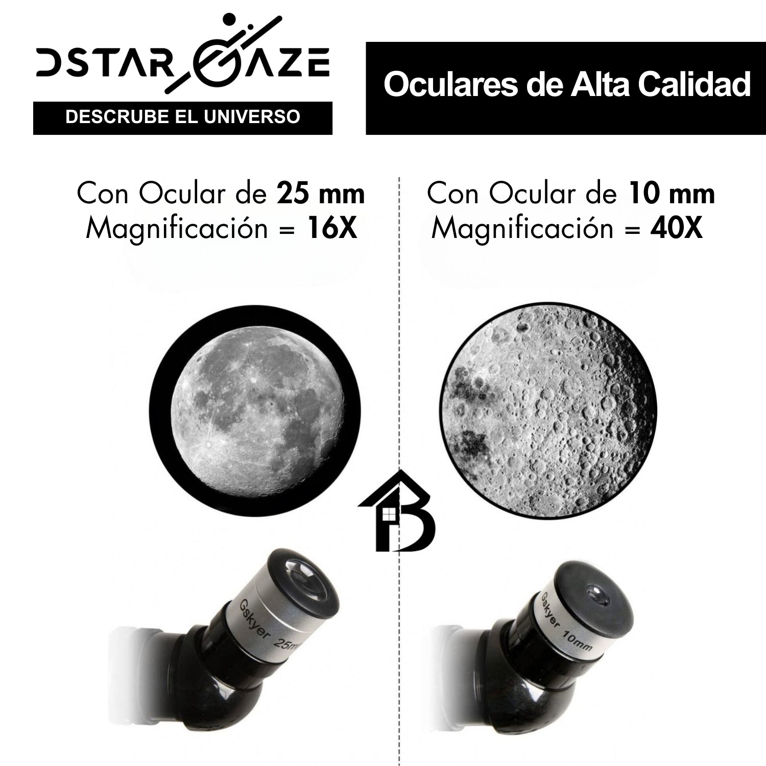 Telescopio Astronómico Profesional Monocular F40070