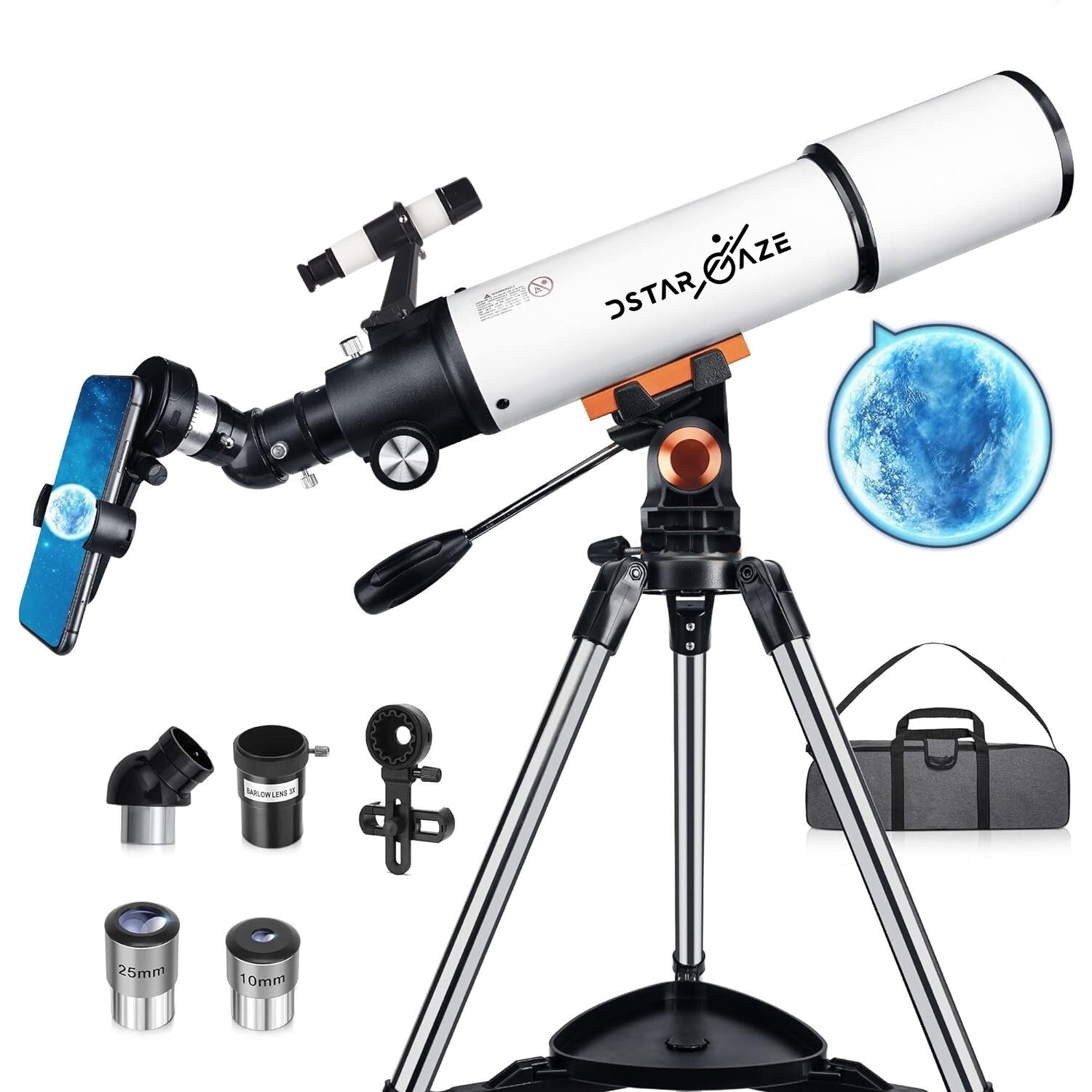 Telescopio Astronómico Profesional Monocular 50070m