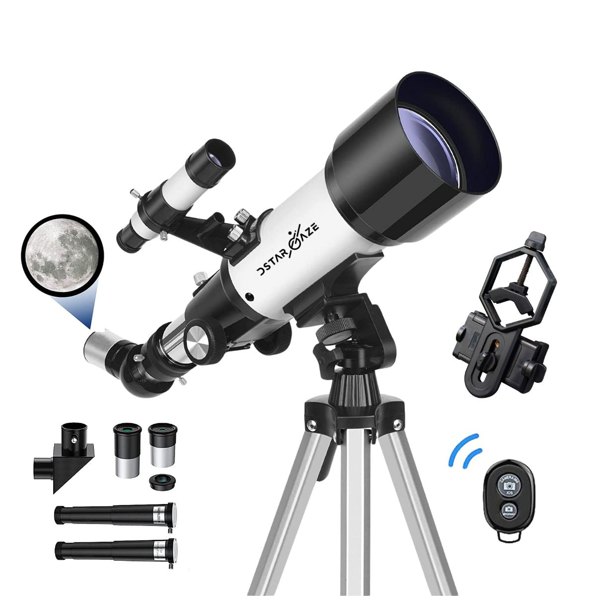 Telescopio Astronómico Profesional Monocular F40070