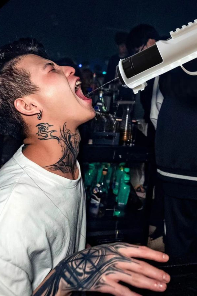 Pistola de Disparo de Alcohol