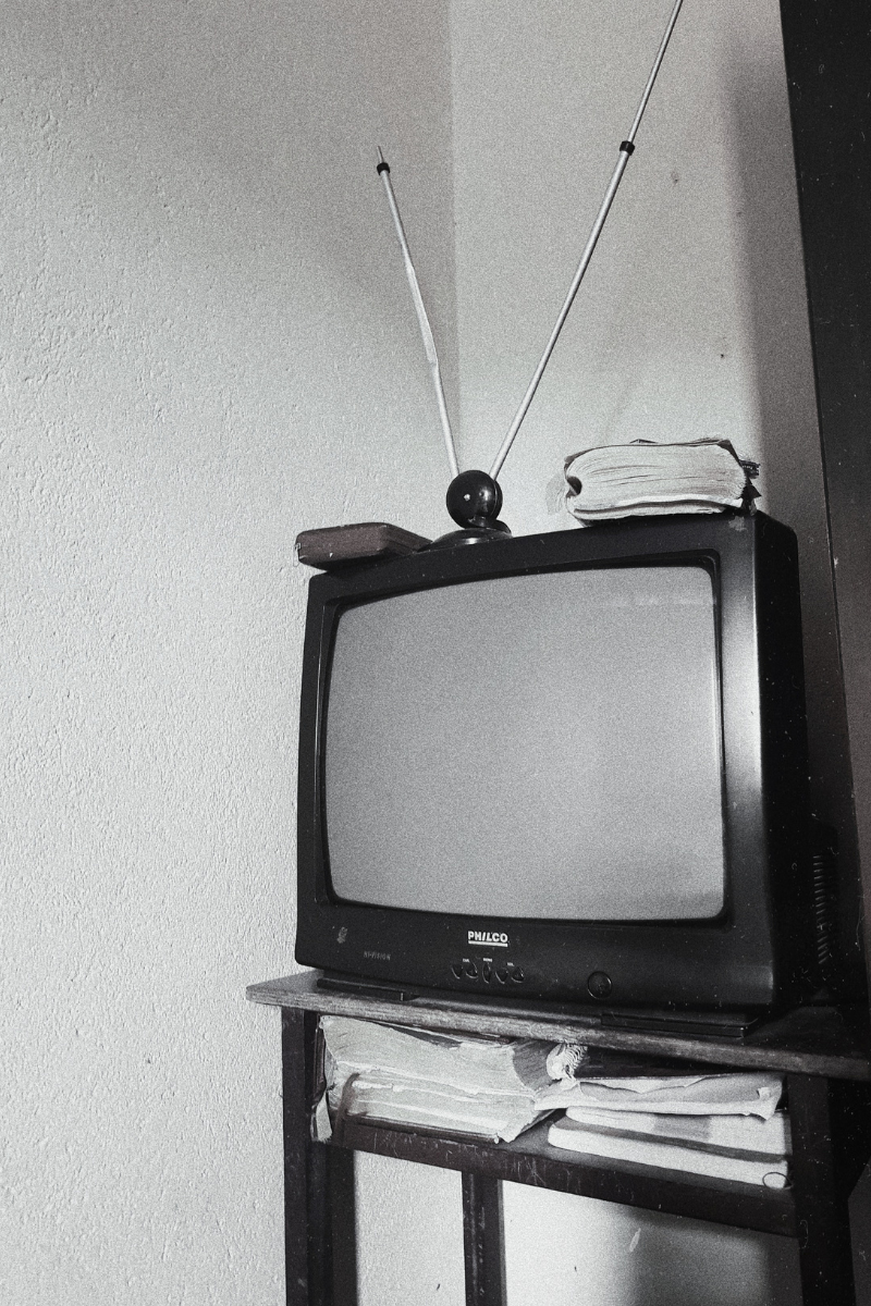 televisión y antena